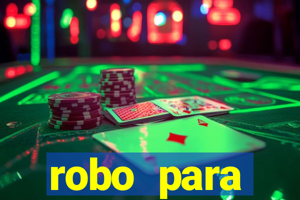 robo para plataforma de jogos